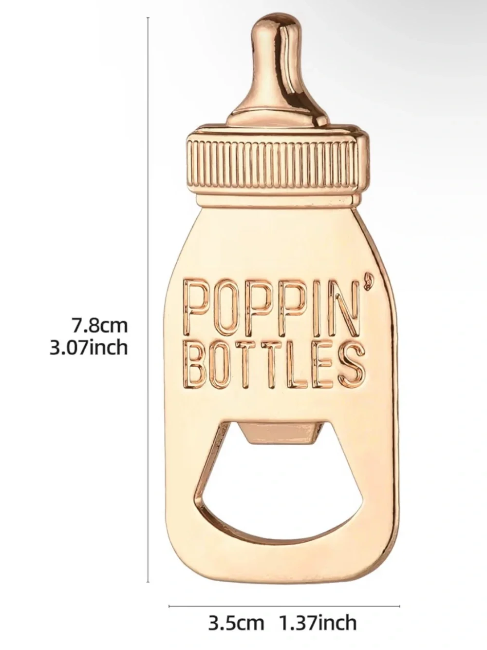 Set Of 6 Baby Bottle Openers For Baby Shower Guests Party Favors